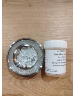 Menthol kristallen DAB-Huismerk 30 gr