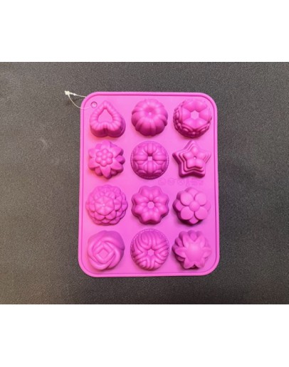 Gietvorm mal silicone flower power a