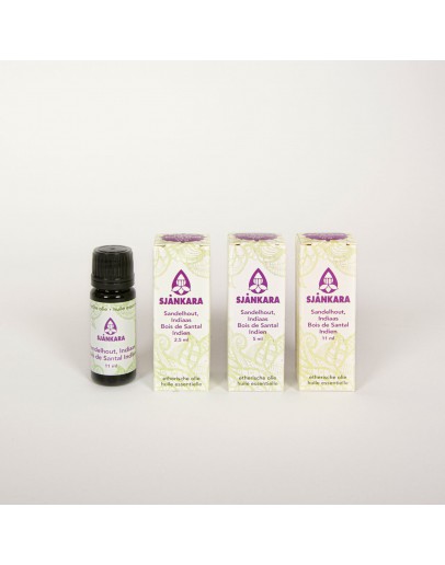 Indisch sandelhout wildpluk etherische olie-Sjankara 11 ml