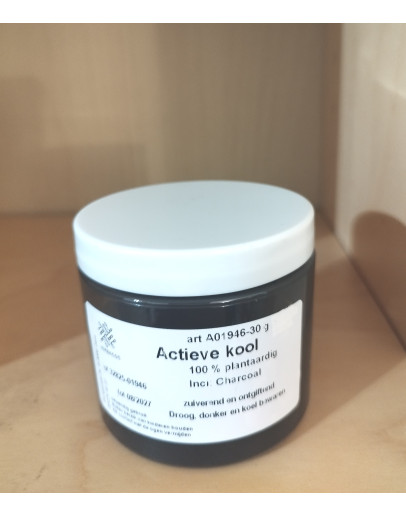 Actieve kool poeder plantaardig a 30 g