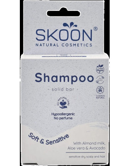 Skoon Shampoo bar Hypoallergeen soft en sensitive  90 gram