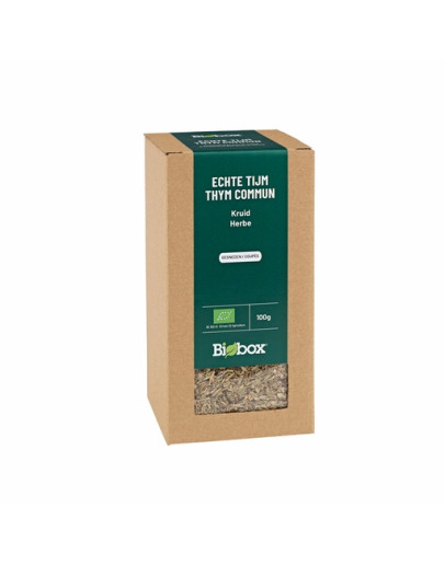 Echte tijm kruid gesneden BIO 100 gram