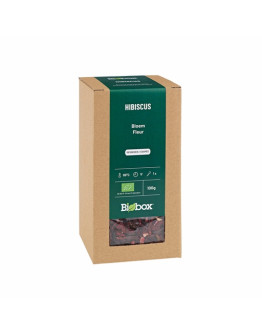 Hibiscus bloem gesneden BIO 100 gram