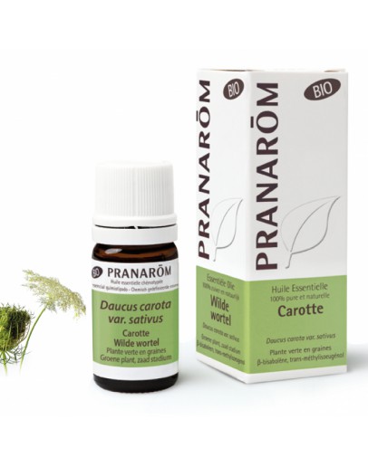 Wilde wortel bio etherische olie-Pranarôm 5 ml