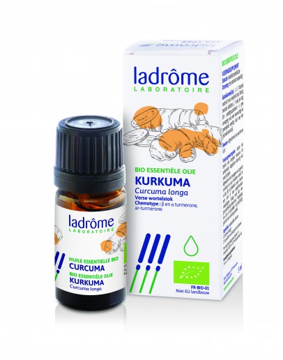 Kurkuma bio etherische olie-Ladrôme 5 ml