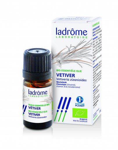 Vetiver bio etherische olie-Ladrôme 5 ml