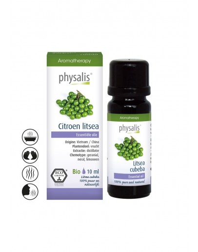 Litsea citroenlitsea bio-etherische olie-Physalis 10 ml