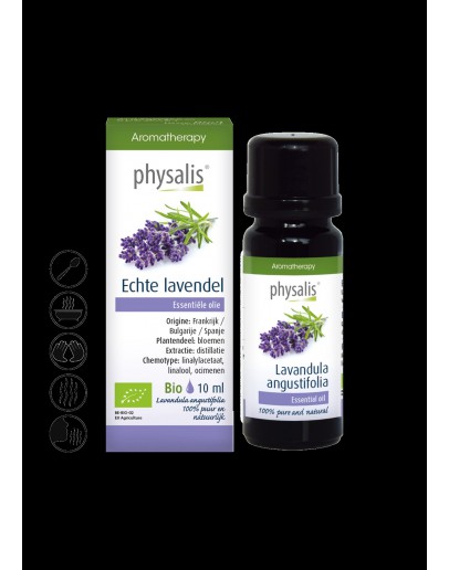 Lavendel echte bio etherische olie-Physalis 10 ml