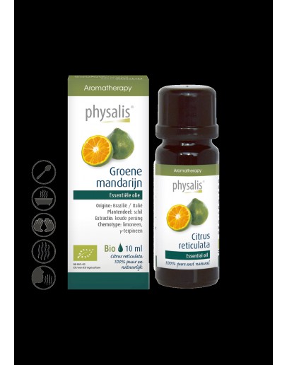 Groene mandarijn bio etherische olie-Physalis 10 ml