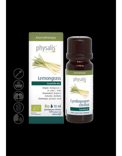 Lemongrass bio etherische olie-Physalis 10 ml