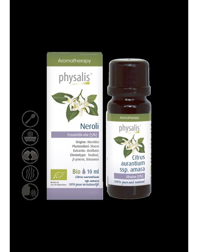 Neroli oranjebloesem 5% bio etherische olie-Physalis 10 ml