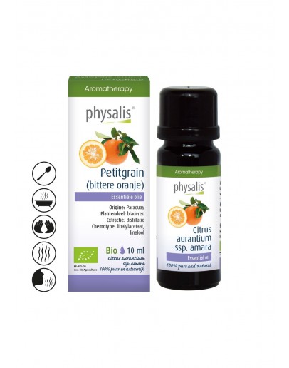 Petitgrain sinaasappelblad bio etherische olie-Physalis 10 ml