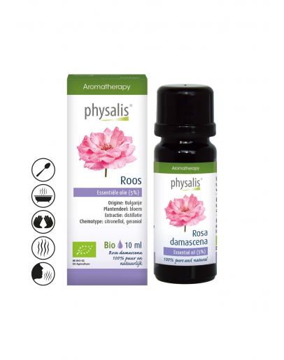 Roos 5% in ethanol bio etherische olie-Physalis 10 ml
