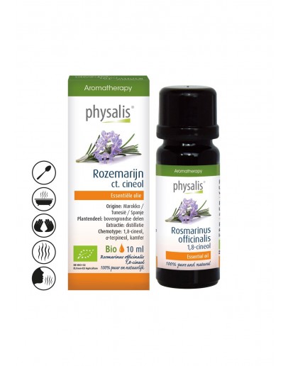 Rozemarijn ct cineol bio etherische olie-Physalis 10 ml