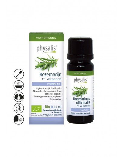 Rozemarijn ct verbenon bio etherische olie-Physalis 10 ml