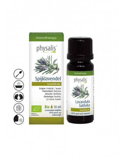 Spijklavendel bio etherische olie-Physalis 10 ml