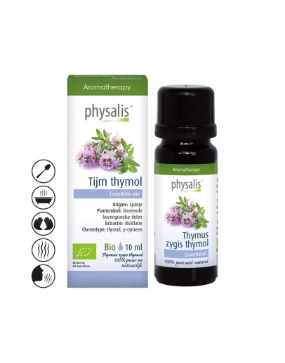 Tijm thymol rode tijm bioetherische olie-Physalis 10 ml