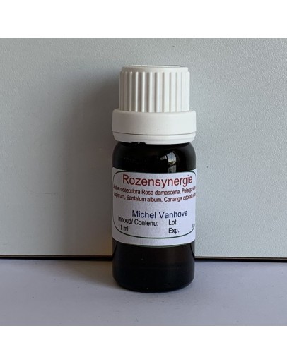 Synergie etherische olie Roos rozensynergie-Vanhove 11 ml