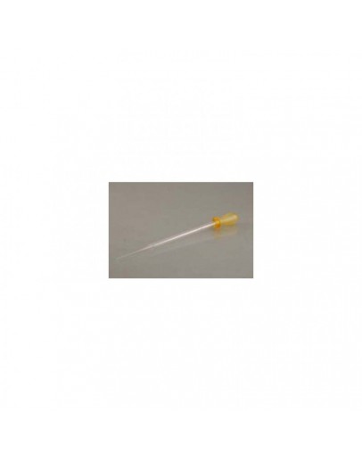 Pipet fijn glas met rubberen kop b