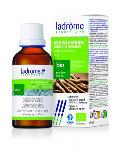 Ashwagandha tinctuur-Ladrôme 50 ml