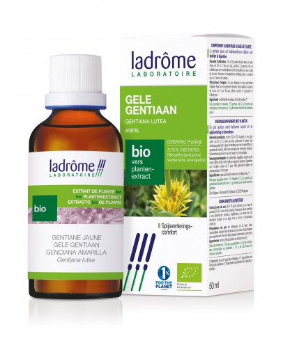 Gele gentiaan bio tinctuur-Ladrôme 50 ml