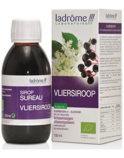 Vliersiroop bio-Ladrôme 150 ml