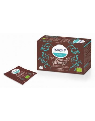 Infusie thee lever en galwegen bio-Ladrôme