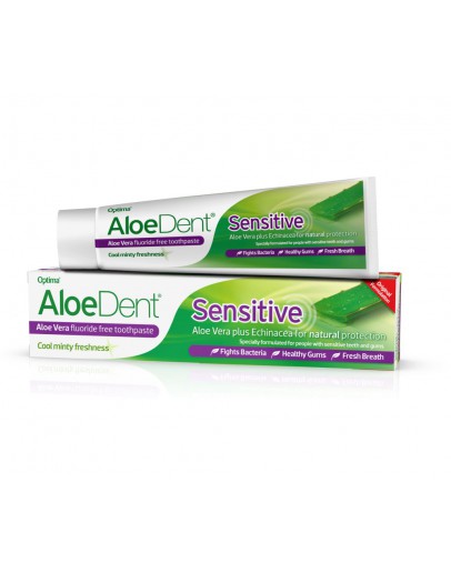 Tandpasta sensitive met Aloë vera-Aloëdent  100 ml
