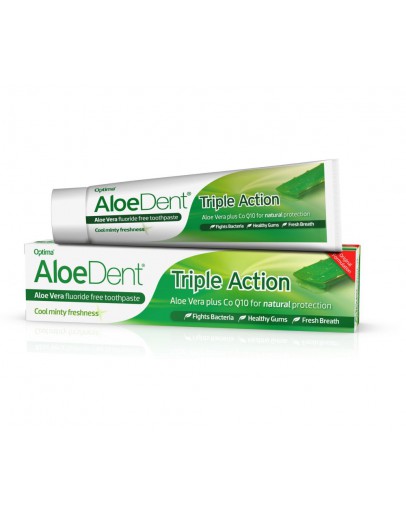 Tandpasta Triple Action Spearmint-Aloëdent  100 ml