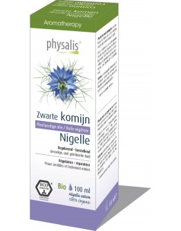 Zwarte komijnzaadolie Nigella Sativa bio-Physalis 100 ml