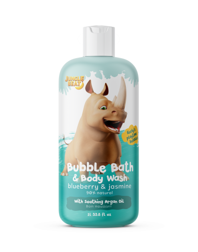 Schuimbad met bosbes en jasmijn 1 l Jungle Beat